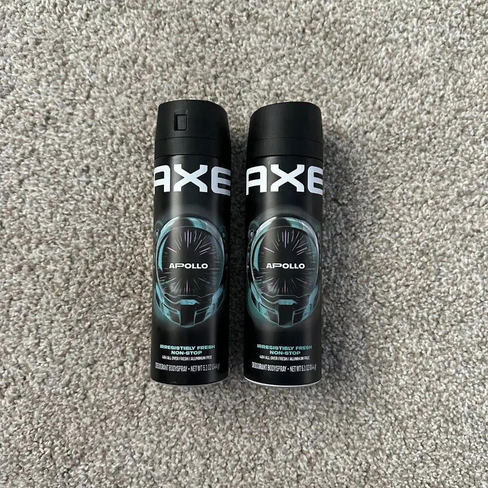 NEW axe apollo deodorant body spray bundle ⚡️ 5.1oz